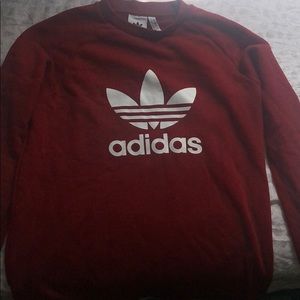Adidas originals trefoil crewneck sweatshirt